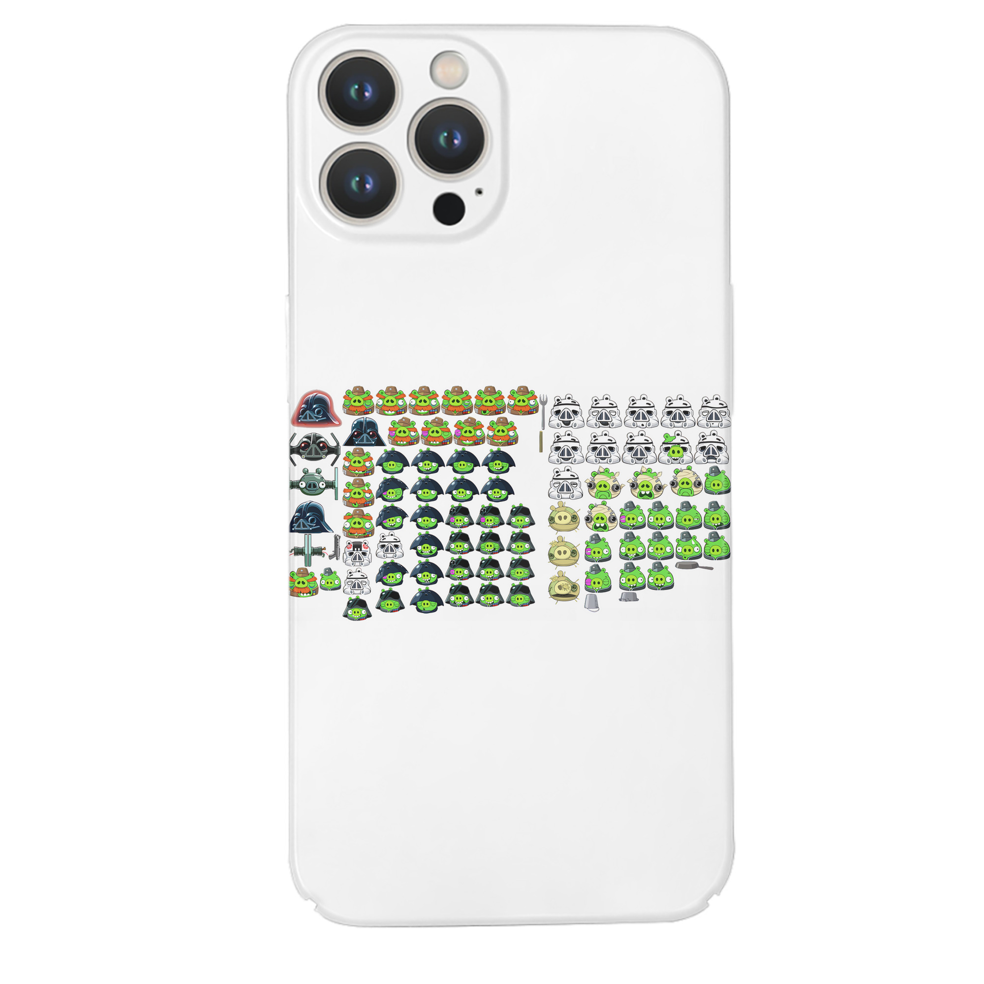 （画像用） Angry Birds アングリーバード 【iPhone 14シリーズ対応】ハードケース